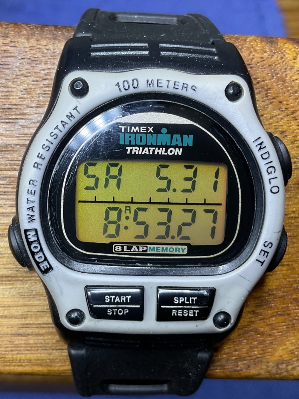Timex Ironman Triathalon 8 lap watch